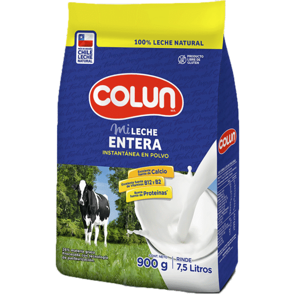 Leche Polvo Colun Entera 900 g