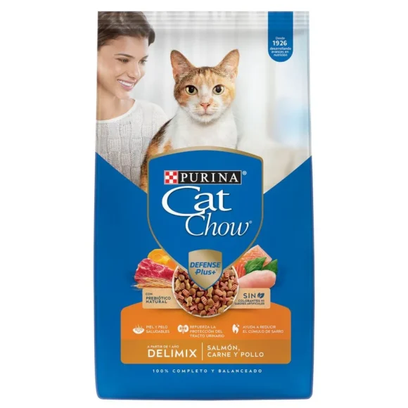 Alimento Gato Adulto Cat Chow Deli Mix 8 kg - Imagen 2