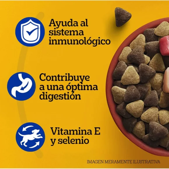 Alimento Perro Adulto Pedigree Carne Pollo y Cereal 15 kg - Imagen 2