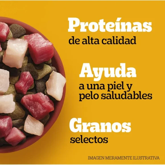Alimento Perro Adulto Pedigree Carne Pollo y Cereal 15 kg - Imagen 3