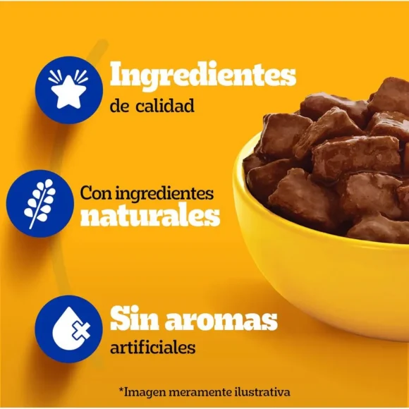 Alimento Húmedo Perro Adulto Pedigree Carne Sobre 100 g - Imagen 2